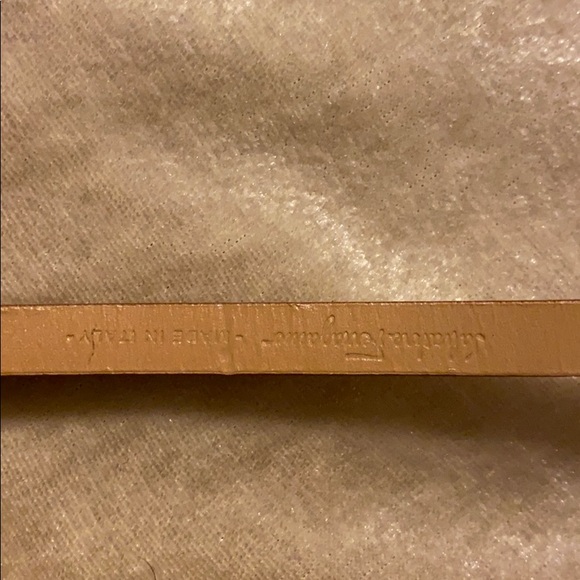 Salvatore Ferragamo Snakeskin Belt Sz S